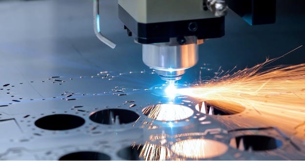Precision metal cutting process